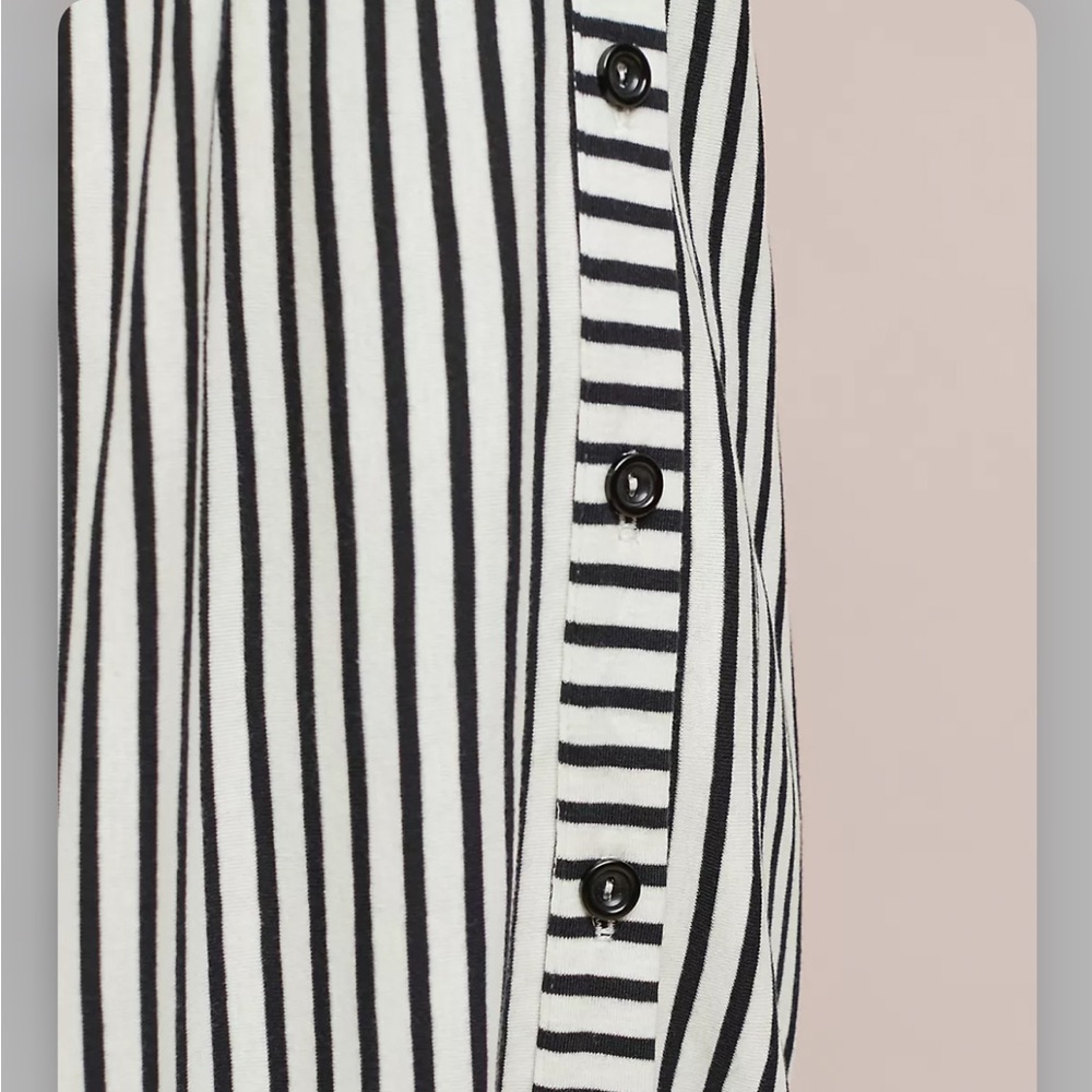 Anthropologie Fiona Striped Midi Dress NWT - Picture 2 of 5